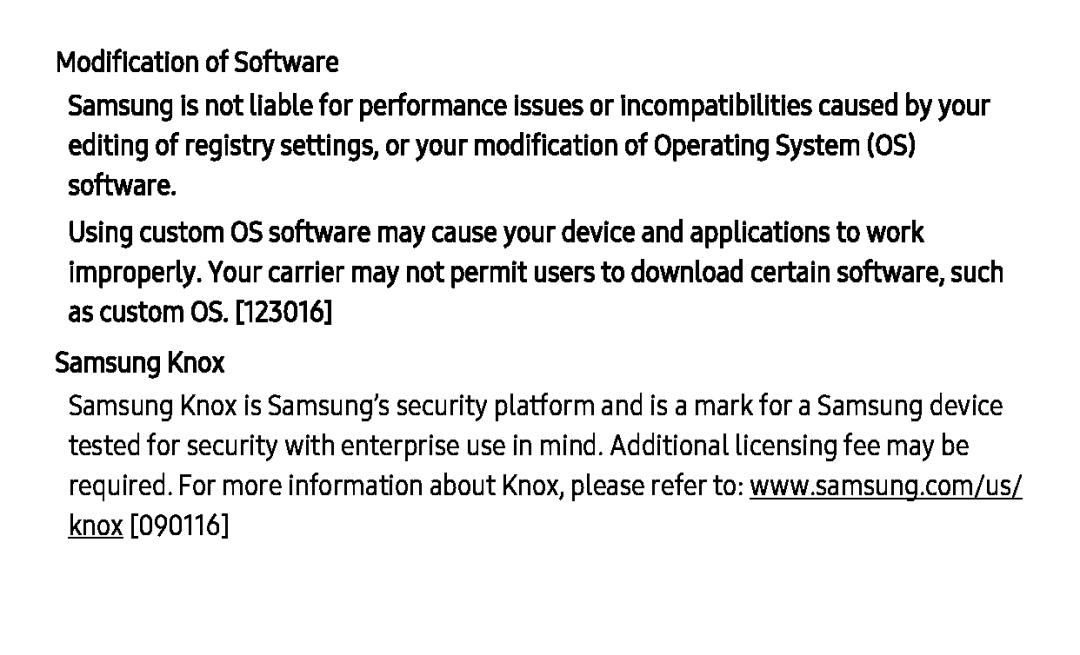 Modification of Software Galaxy Tab A 10.5 Wi-Fi