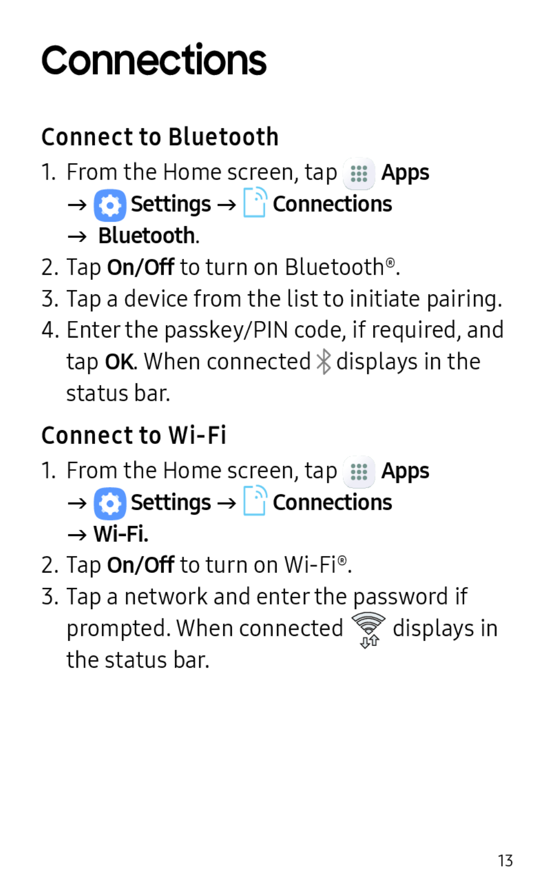 Connect to Bluetooth Galaxy Tab A 10.5 Wi-Fi