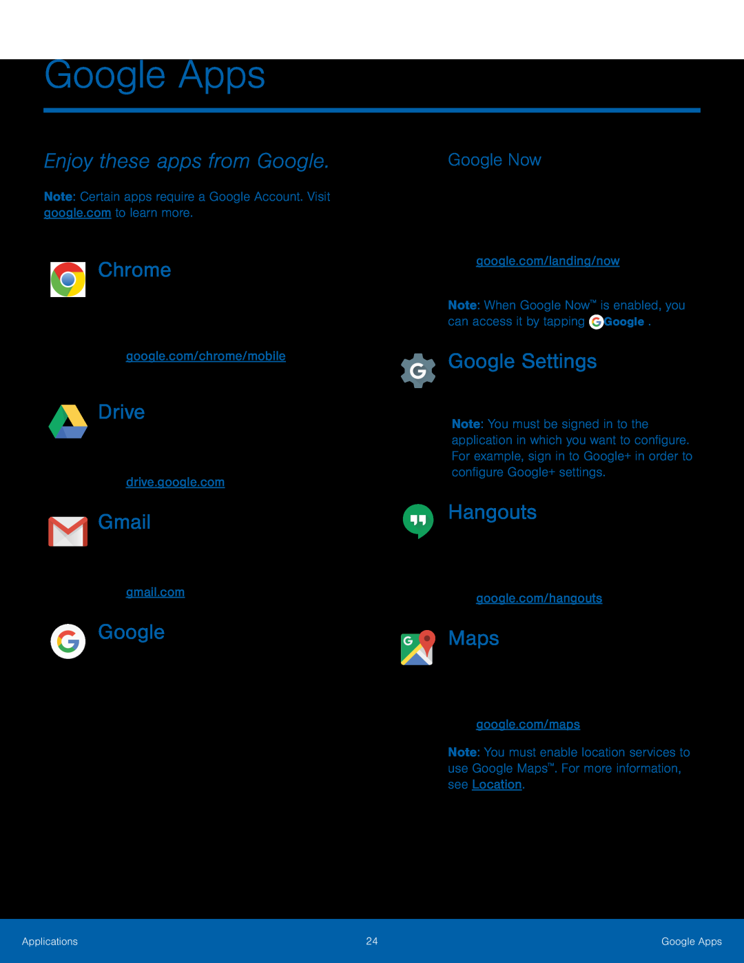 Google Now Enjoy these apps from Google