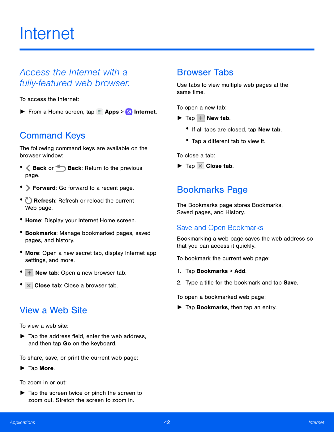 Save and Open Bookmarks Command Keys