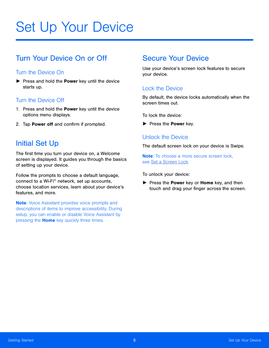 Turn the Device Off Galaxy Tab E 9.6 Wi-Fi