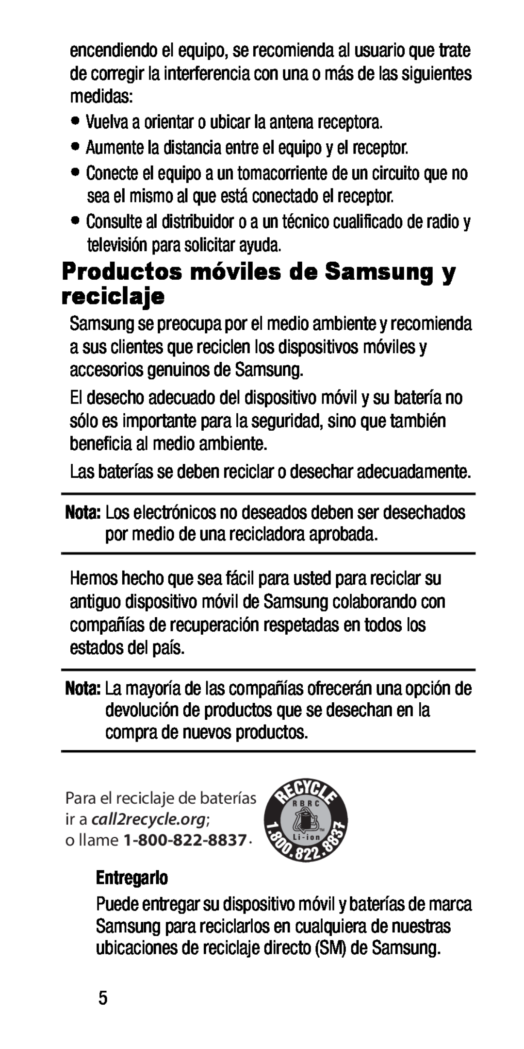 Productos móviles de Samsung y reciclaje Galaxy Tab E 8.0 AT&T