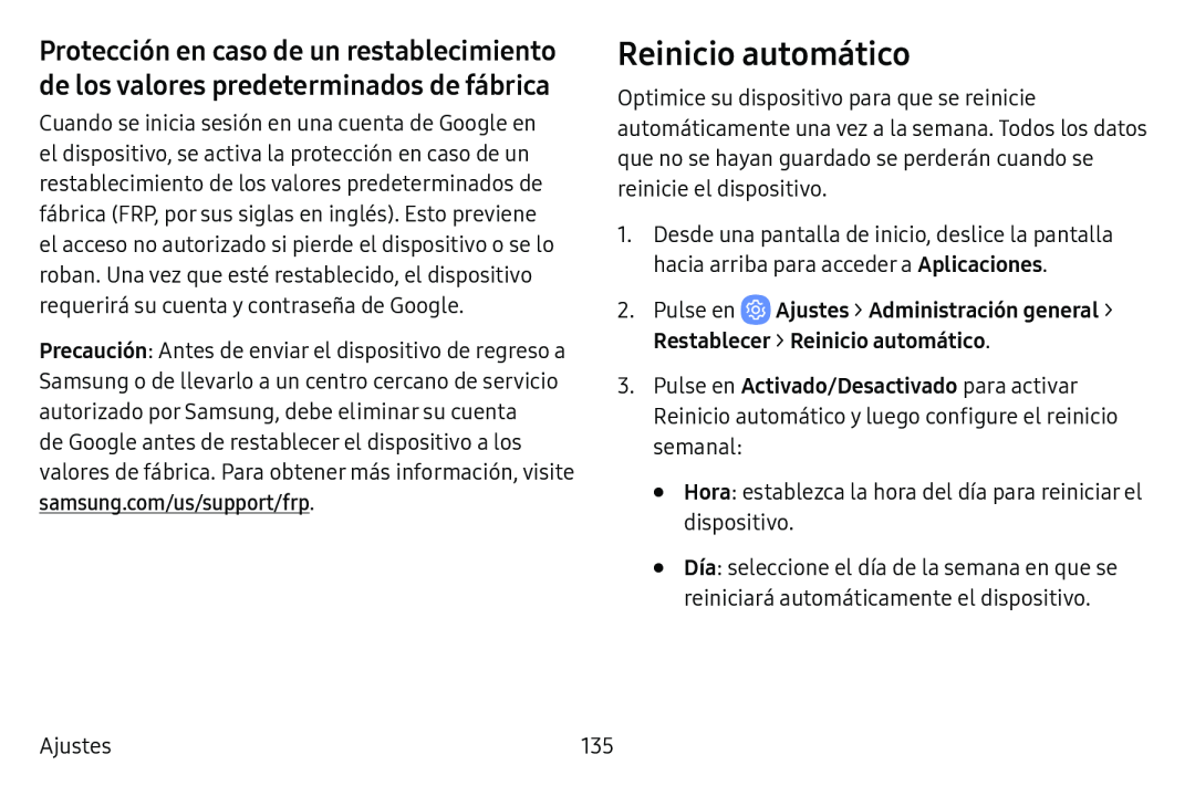 Reinicio automático