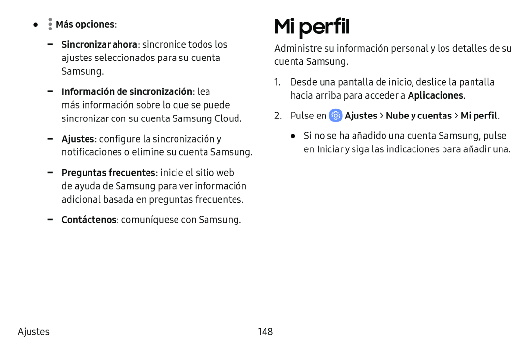 Mi perfil Galaxy Tab E 8.0 AT&T