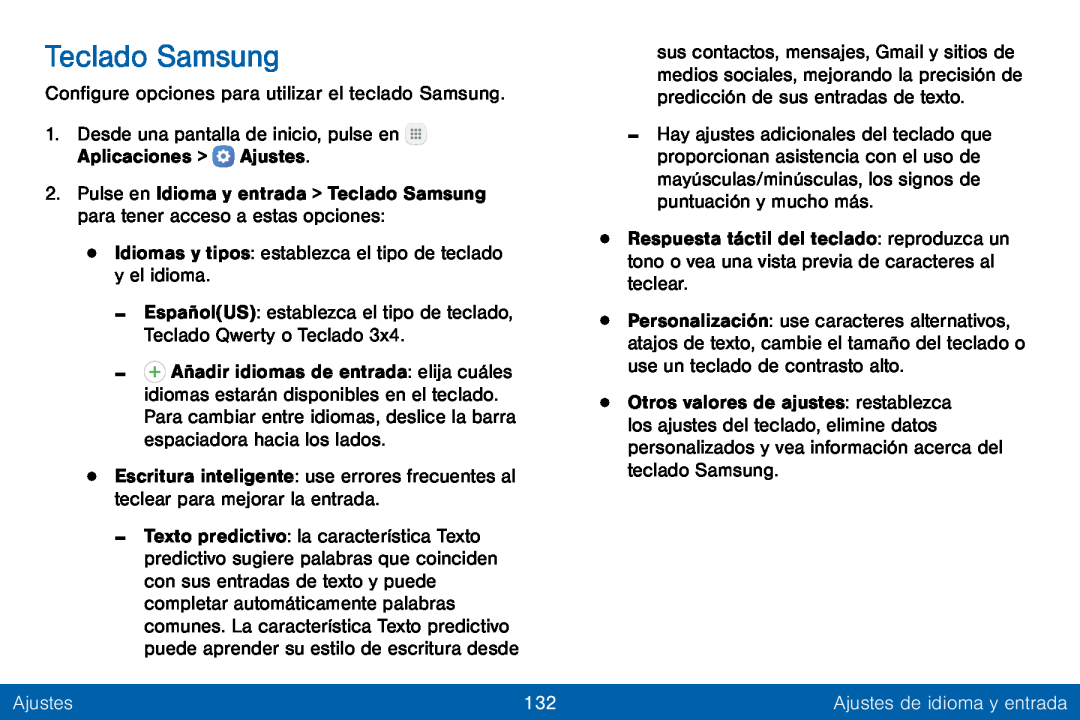 Teclado Samsung Galaxy Tab E 8.0 Verizon