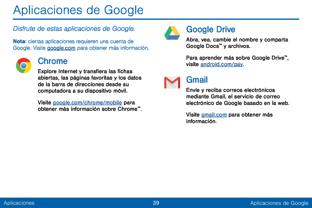 Disfrute de estas aplicaciones de Google Chrome