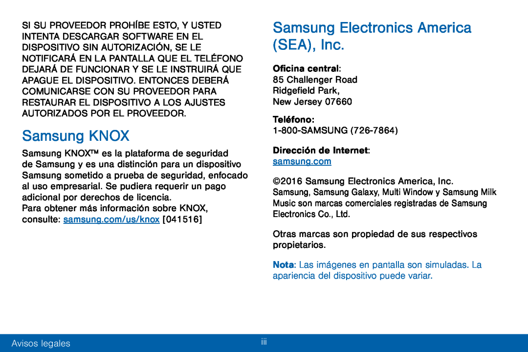 Samsung Electronics America (SEA), Inc Galaxy Tab E 8.0 Verizon