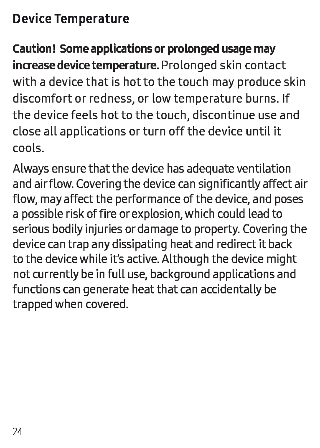 Device Temperature Galaxy Tab E 8.0 US Cellular