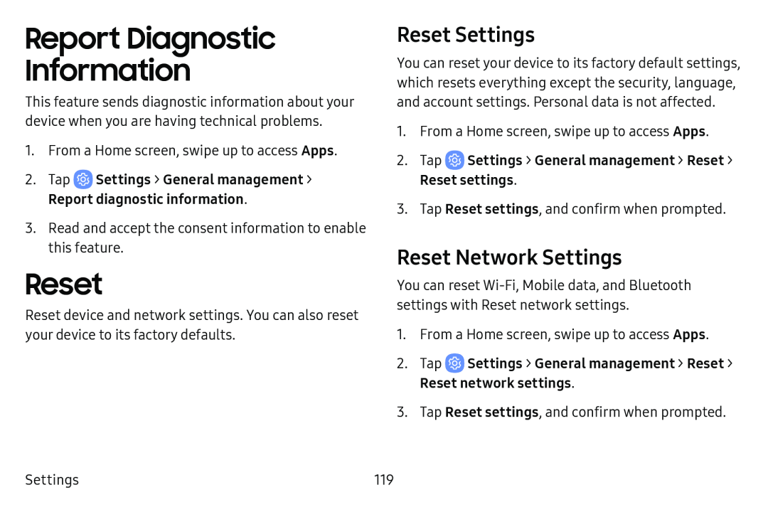 Report Diagnostic Galaxy Tab E 8.0 US Cellular