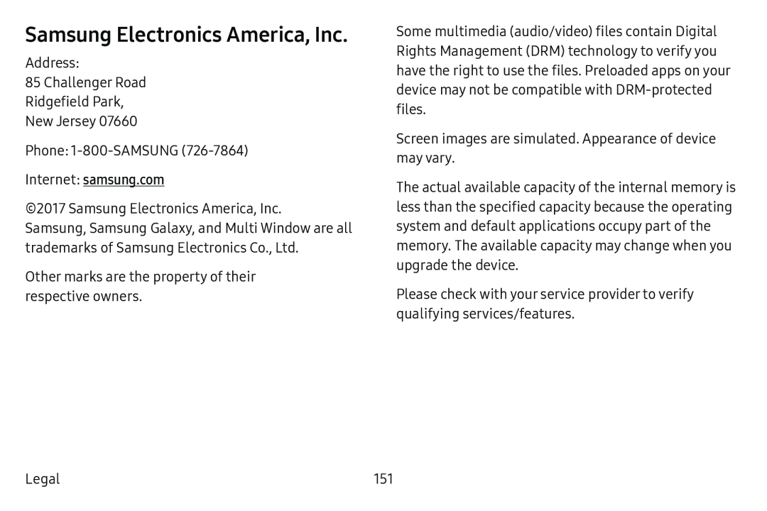 Samsung Electronics America, Inc