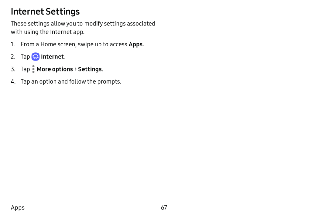 Internet Settings Galaxy Tab E 8.0 US Cellular