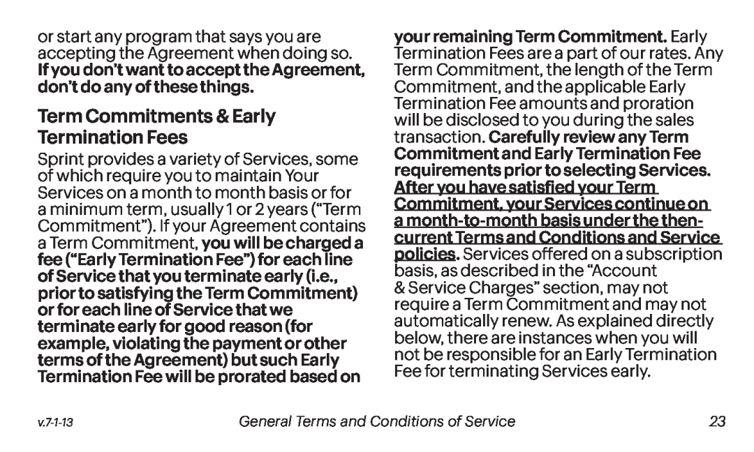 Term Commitments & Early Galaxy Tab S 10.5 Sprint