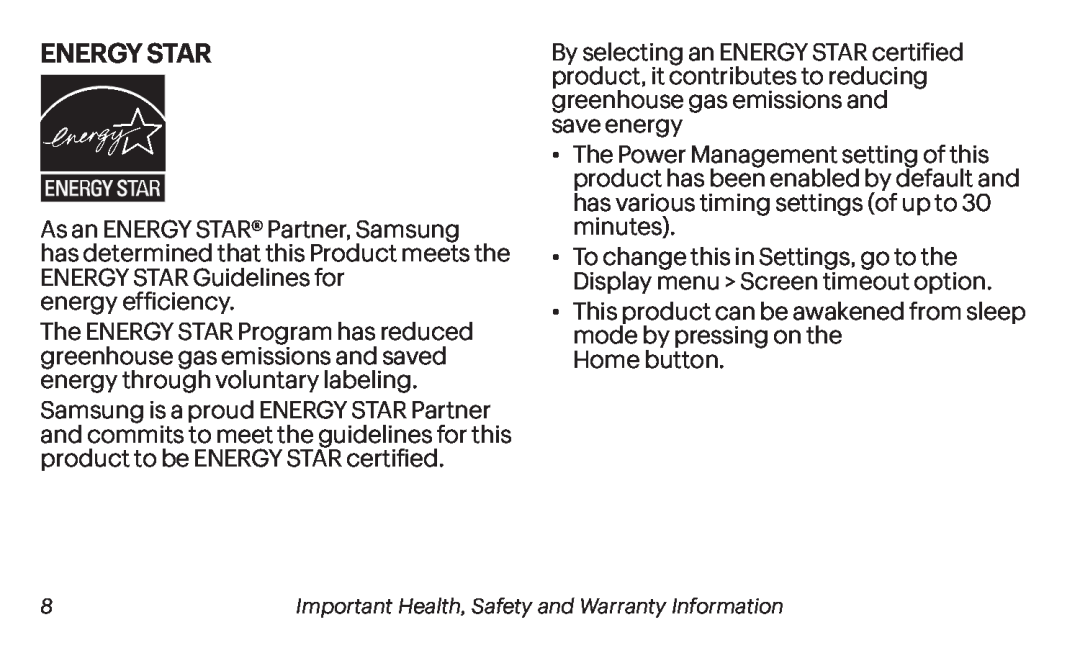 ENERGY STAR Galaxy Tab S 10.5 Sprint