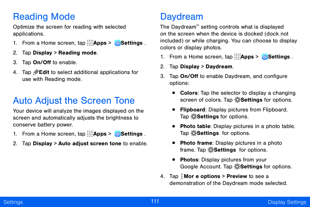 Daydream Galaxy Tab S 10.5 Verizon