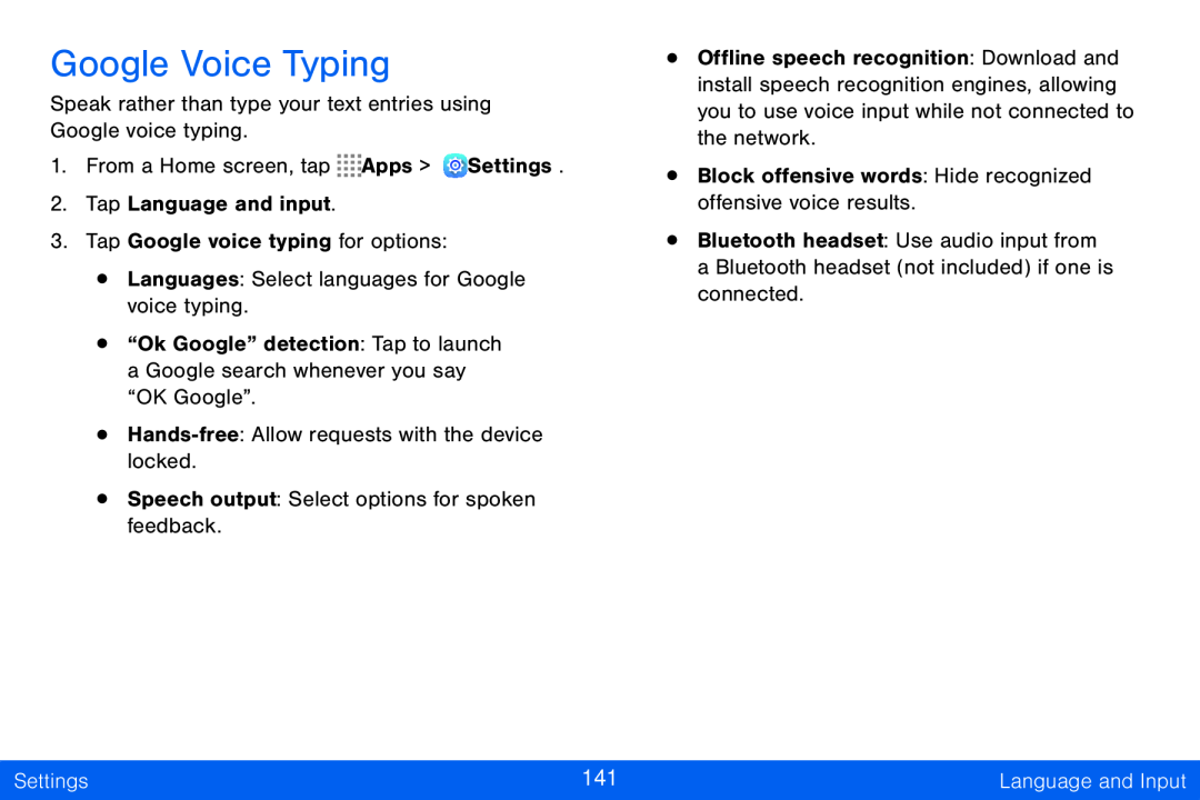 Google Voice Typing