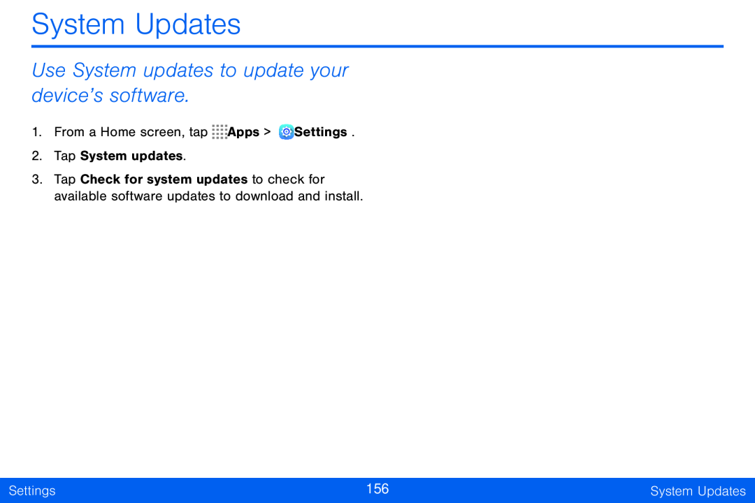 System Updates Galaxy Tab S 10.5 Verizon