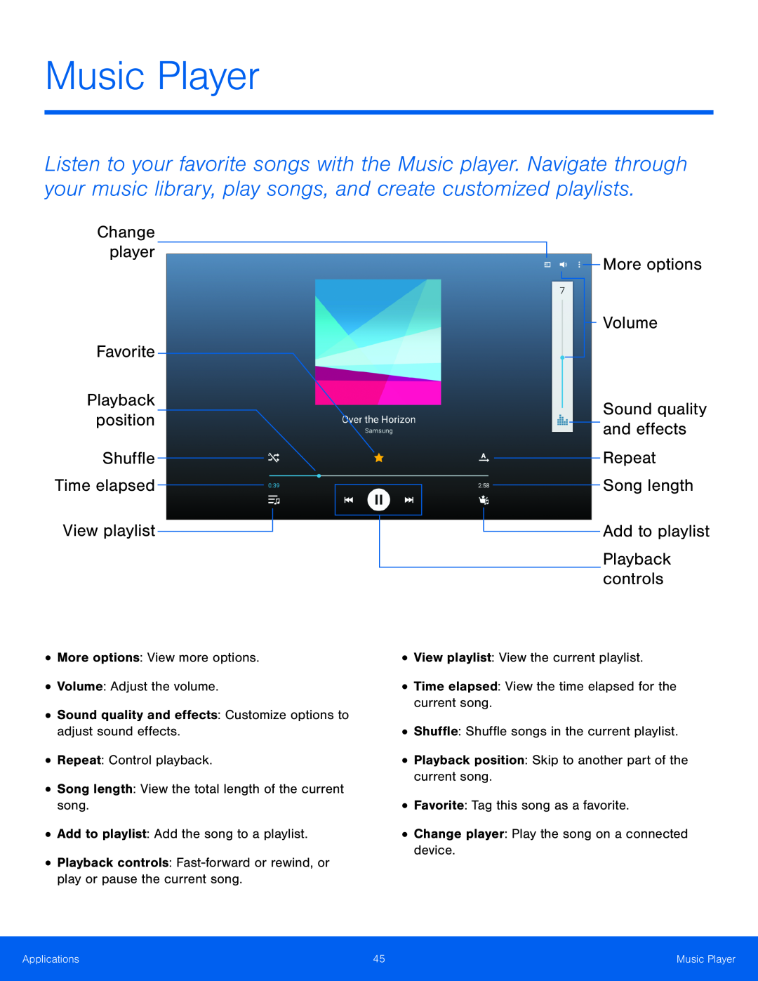 View playlist Galaxy Tab S 10.5 Wi-Fi