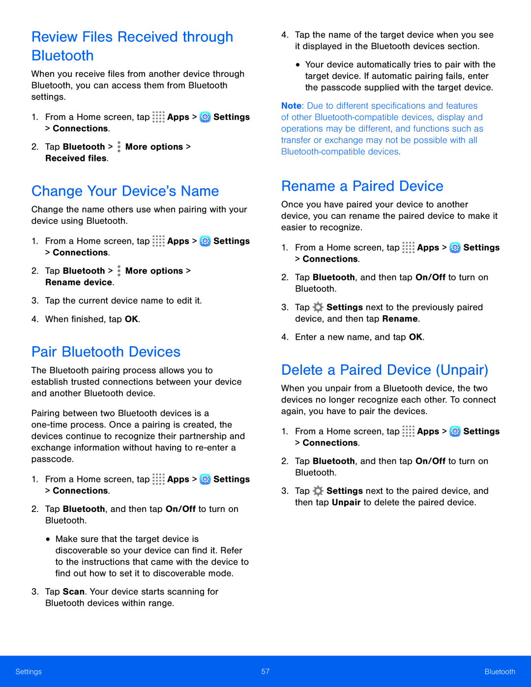 Change Your Device’s Name Galaxy Tab S 10.5 Wi-Fi