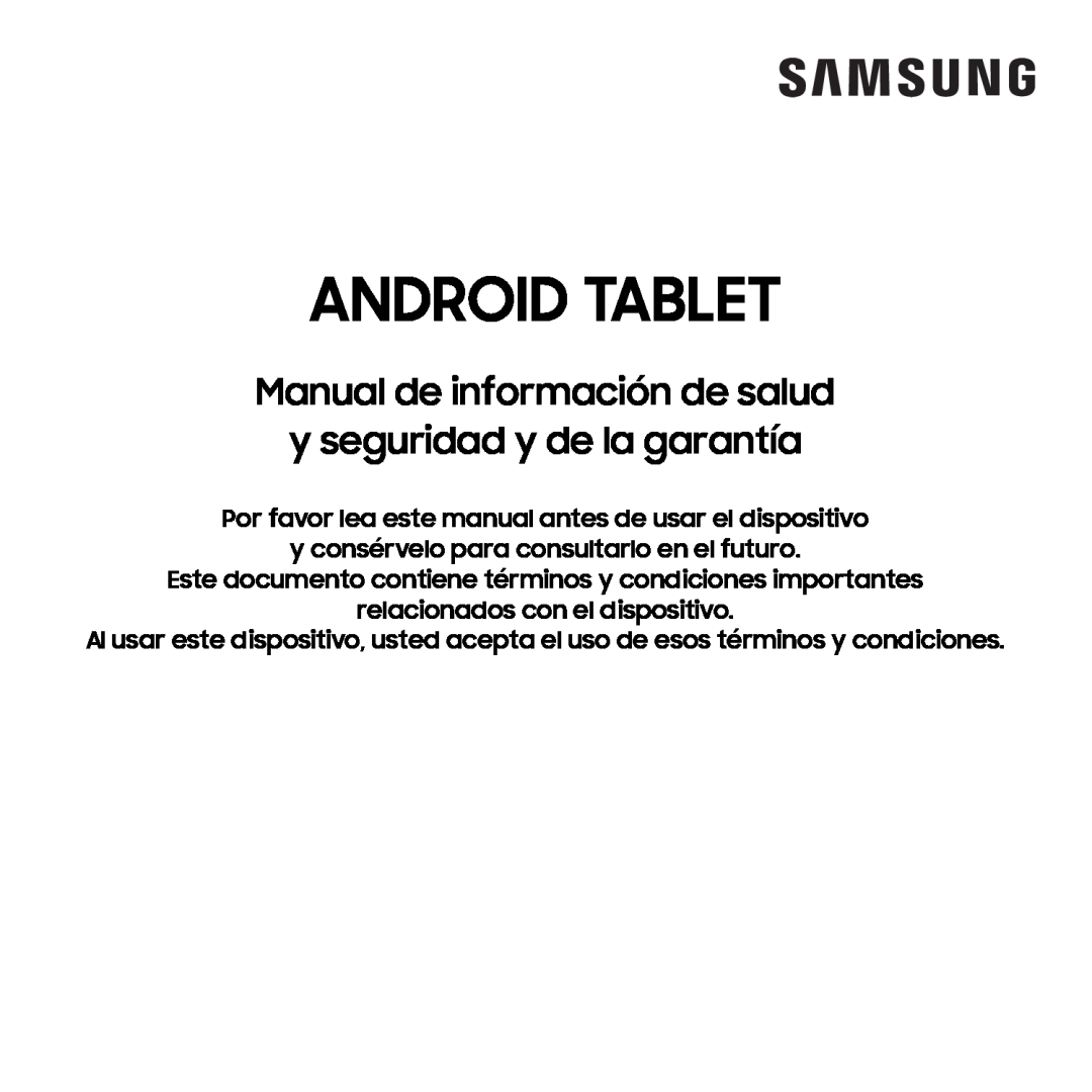 y seguridad y de la garantía Galaxy Tab S 10.5 AT&T