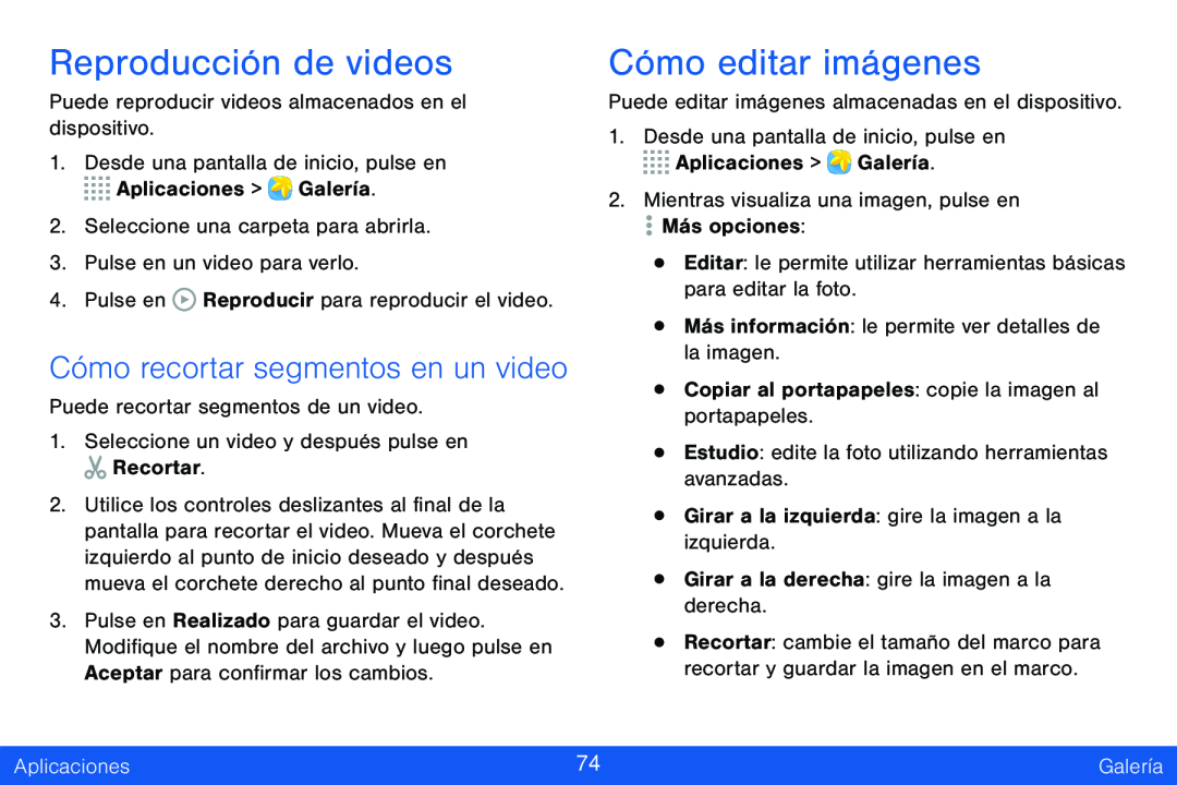 Cómo recortar segmentos en un video Reproducción de videos