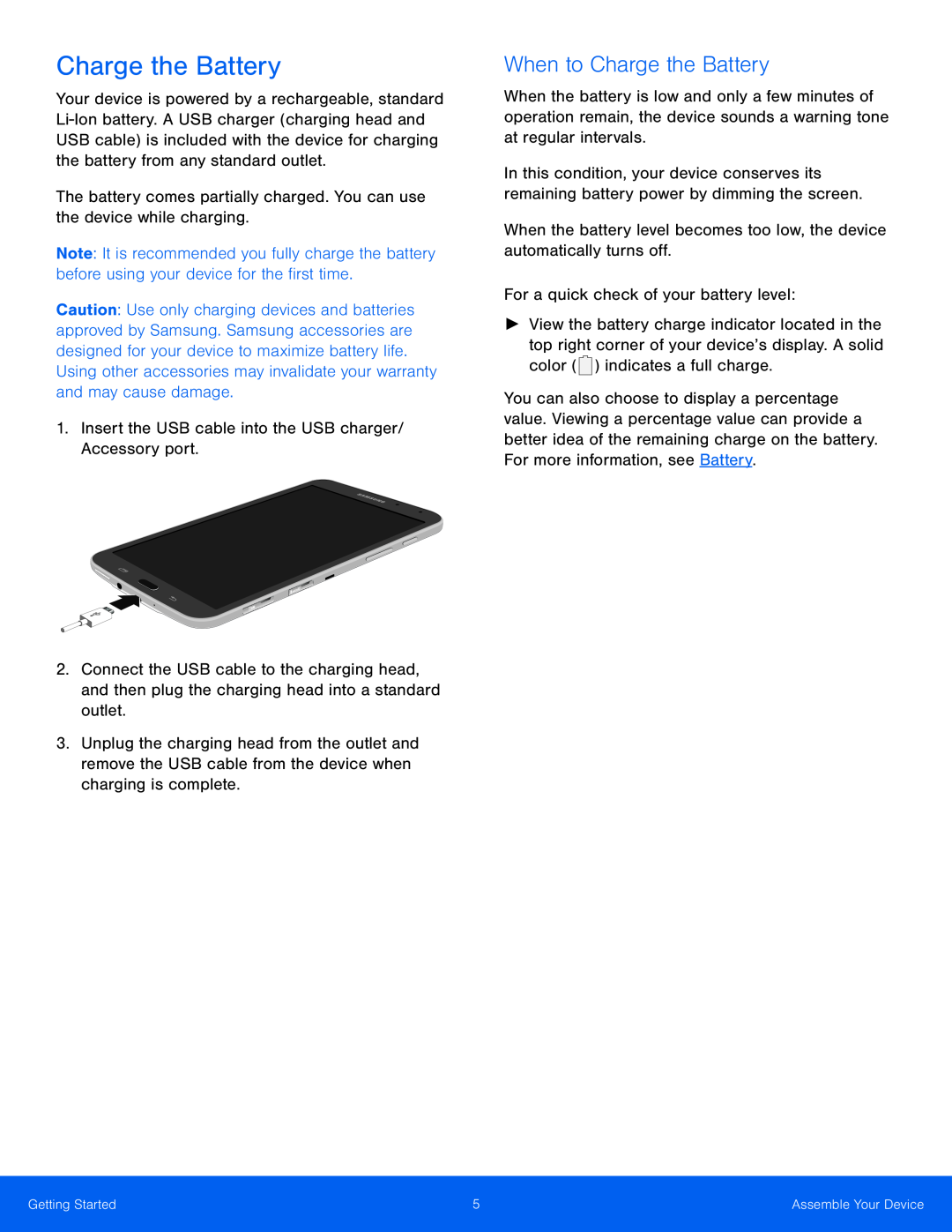 When to Charge the Battery