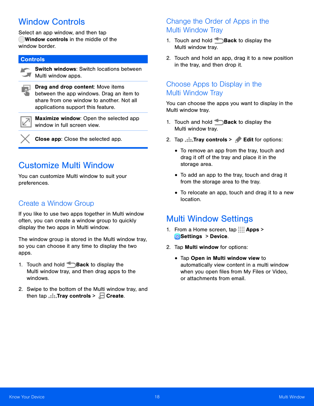 Controls Create a Window Group