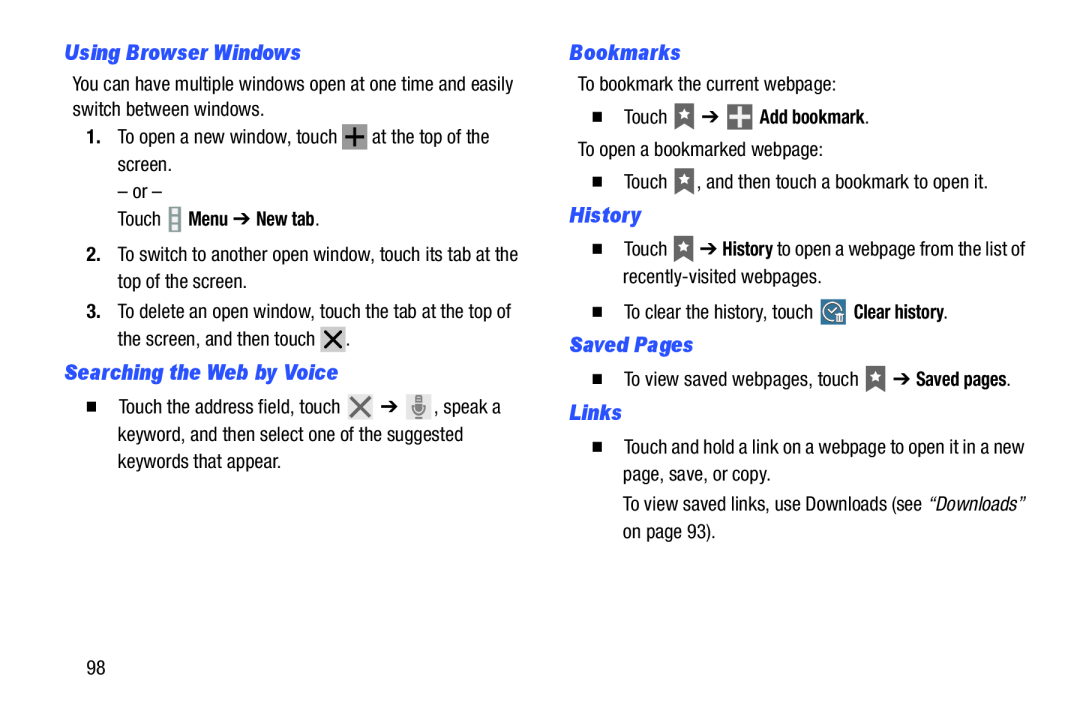 Using Browser Windows Searching the Web by Voice