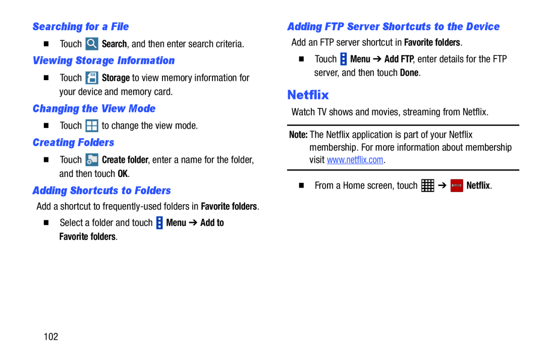 Creating Folders Galaxy Tab Pro 10.1 Wi-Fi