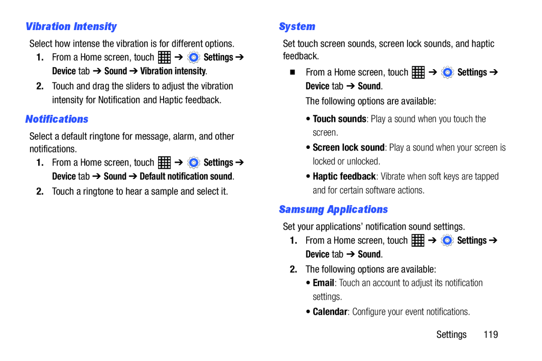 Vibration Intensity System