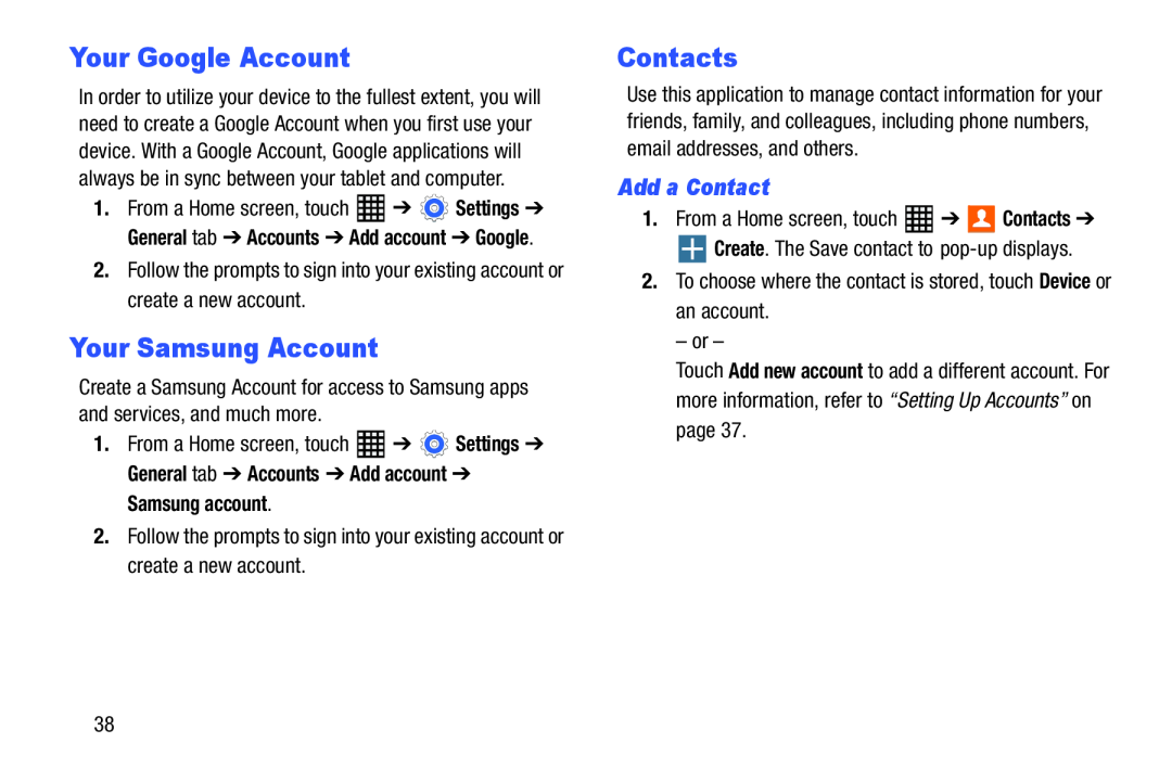 Add a Contact Your Google Account