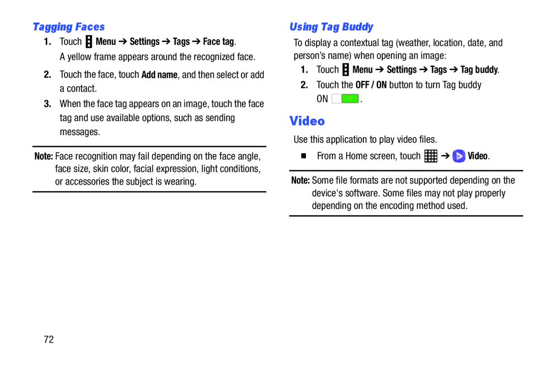 Tagging Faces Using Tag Buddy