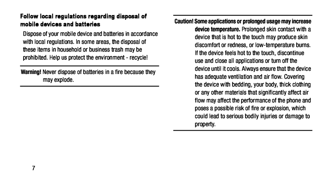 Warning Galaxy Tab 4 8.0 AT&T