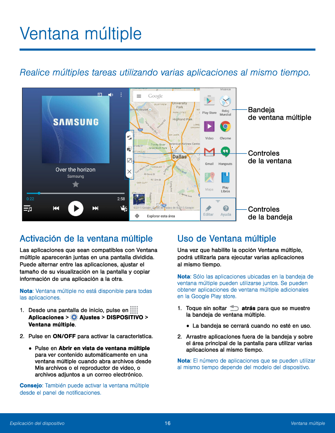 Controles Galaxy Tab 4 8.0 T-Mobile