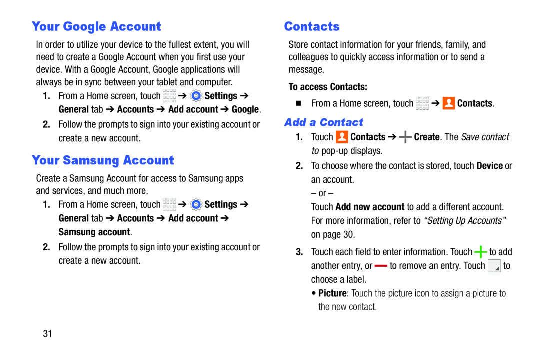 Add a Contact Your Google Account