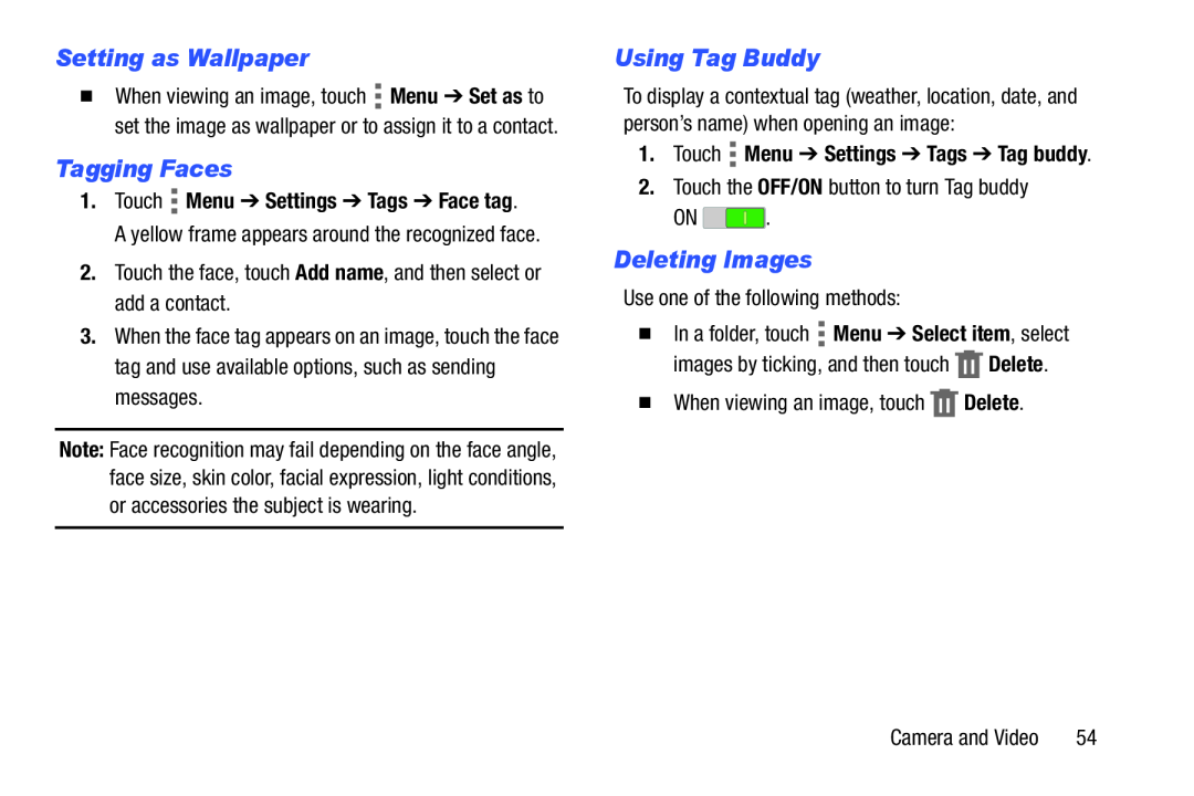 Deleting Images Galaxy Tab 4 8.0 Wi-Fi