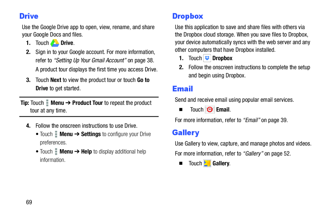 Dropbox Galaxy Tab 4 8.0 Wi-Fi