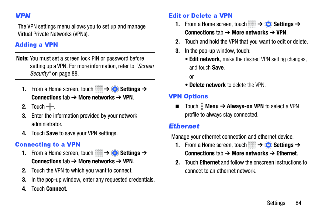 VPN Ethernet