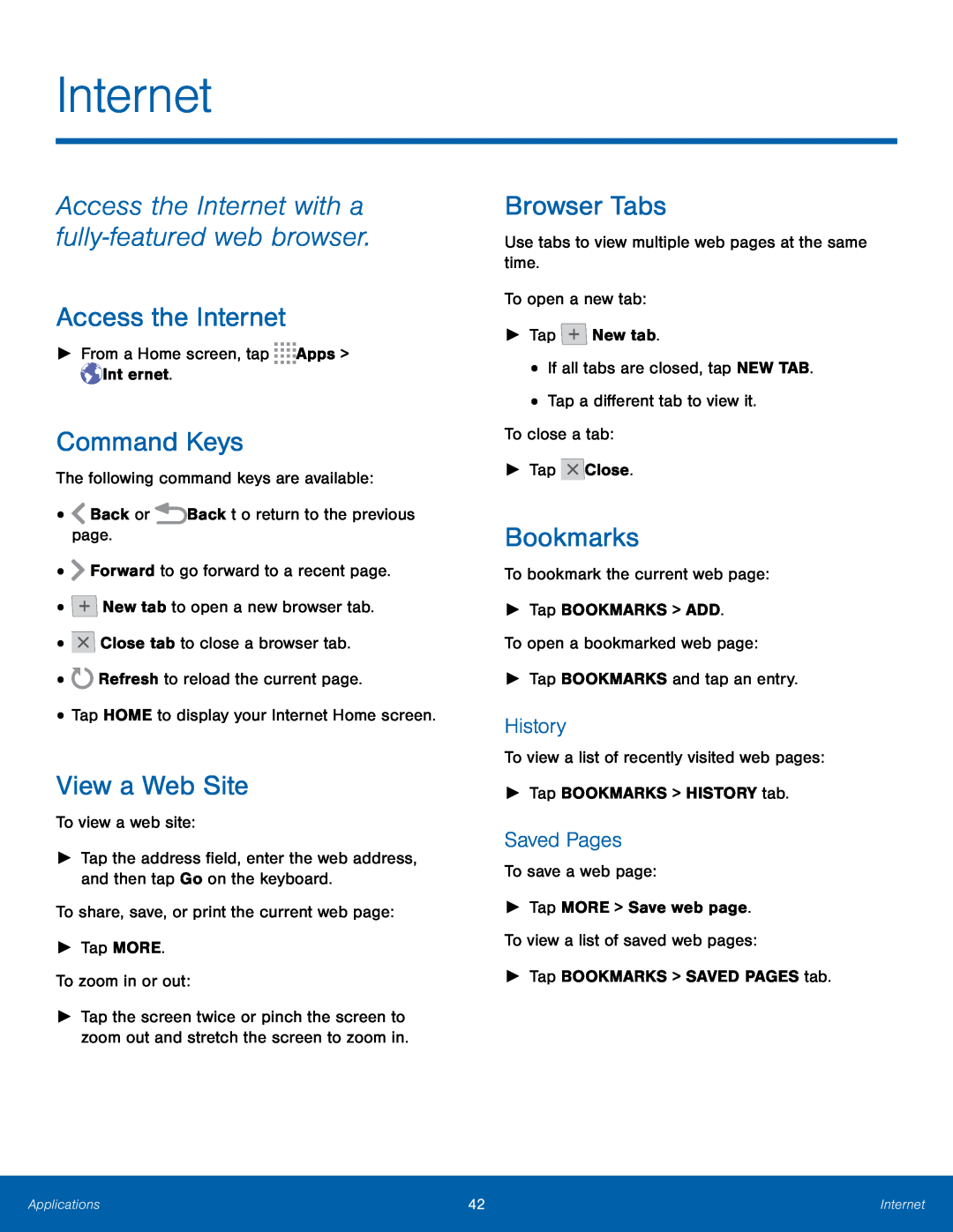 Internet Galaxy Tab 4 10.1 AT&T