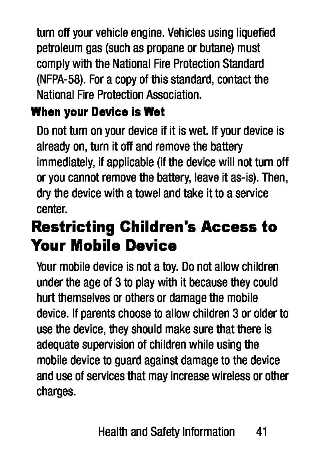 Restricting Children's Access to Your Mobile Device Galaxy Tab 4 10.1 Verizon