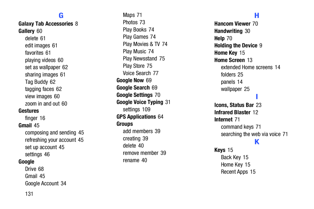 Google Voice Typing Galaxy Tab 4 10.1 Wi-Fi