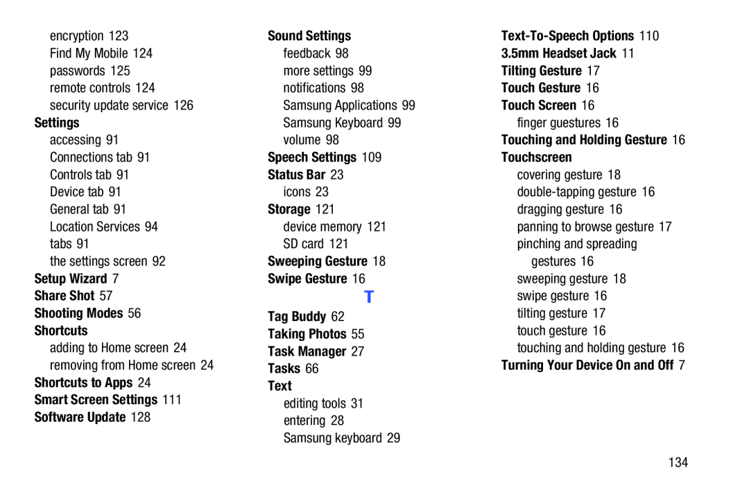 Sweeping Gesture Galaxy Tab 4 10.1 Wi-Fi