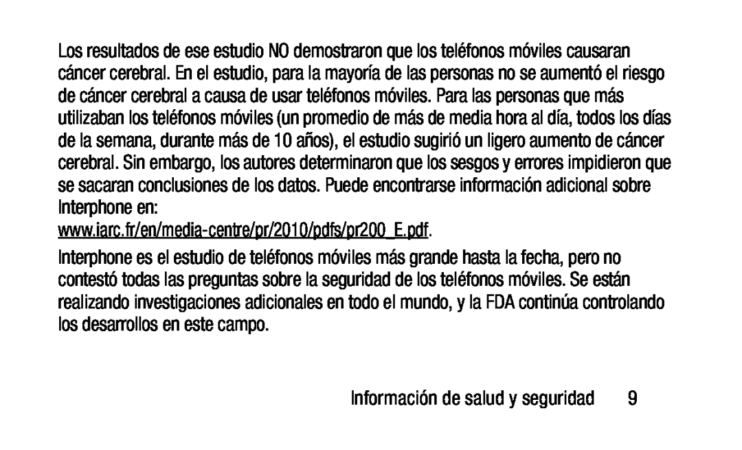 www.iarc.fr/en/media-centre/pr/2010/pdfs/pr200_E.pdf Galaxy Tab 4 10.1 Wi-Fi