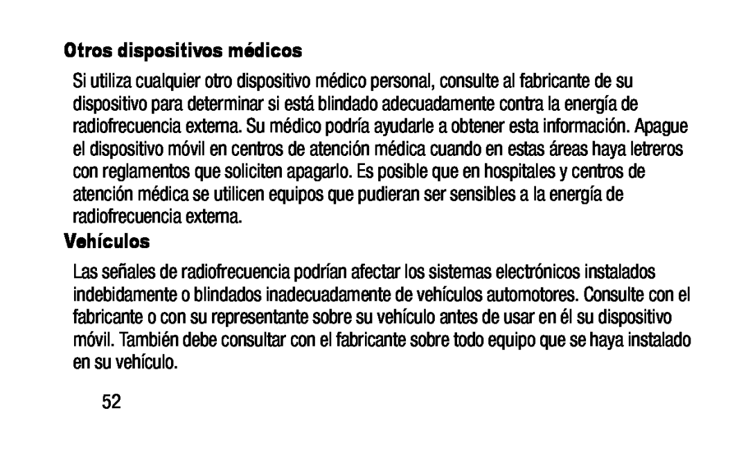 Otros dispositivos médicos Vehículos