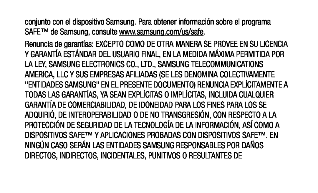 www.samsung.com/us/safe Galaxy Tab 4 10.1 Wi-Fi