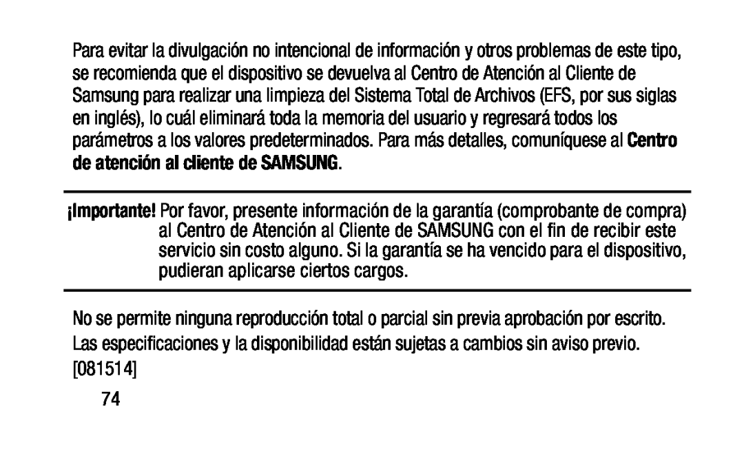 de atención al cliente de SAMSUNG