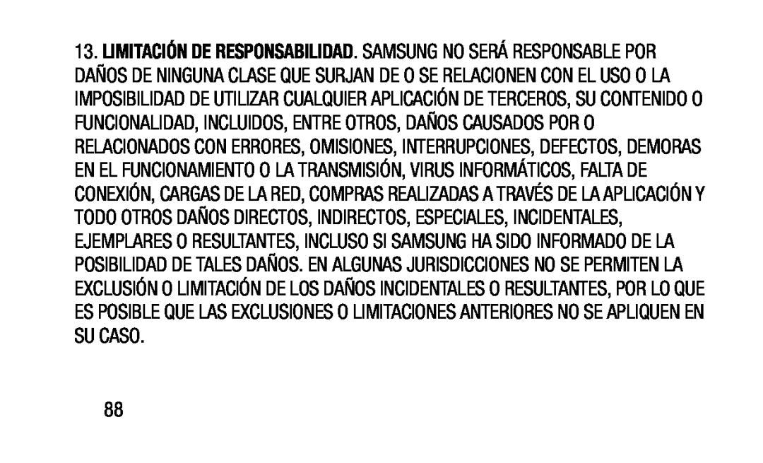 LIMITACIÓN DE RESPONSABILIDAD Galaxy Tab 4 10.1 NOOK Wi-Fi