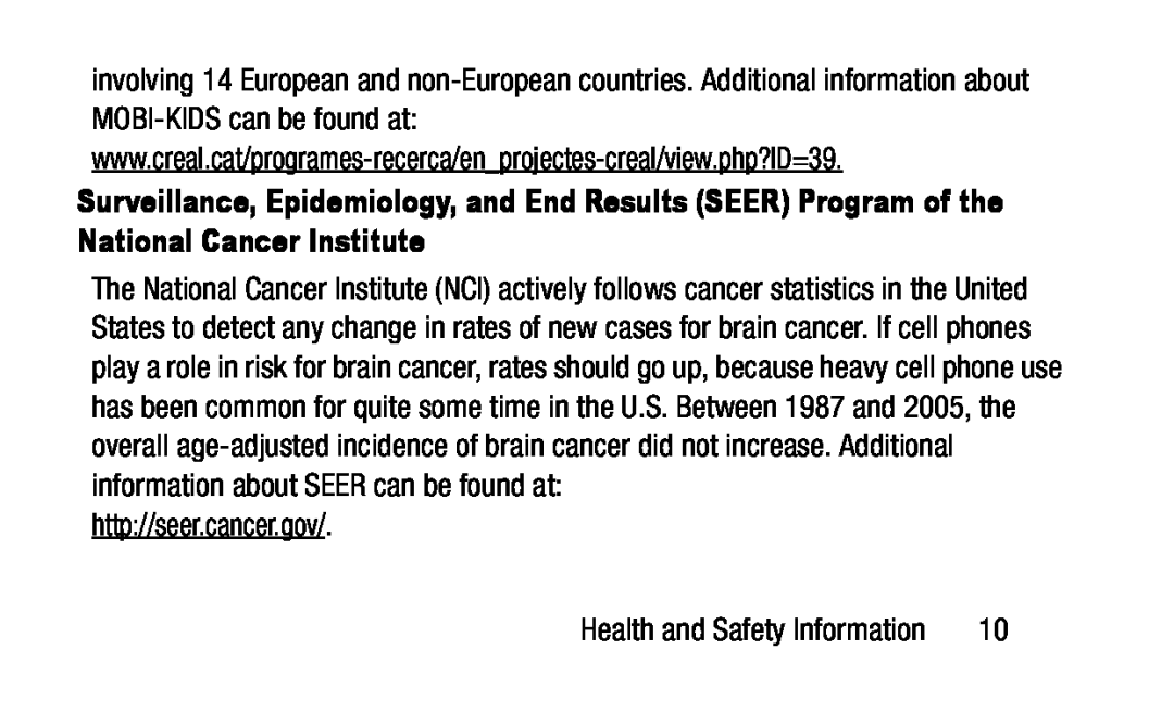 www.creal.cat/programes-recerca/en_projectes-creal/view.php?ID=39 http://seer.cancer.gov