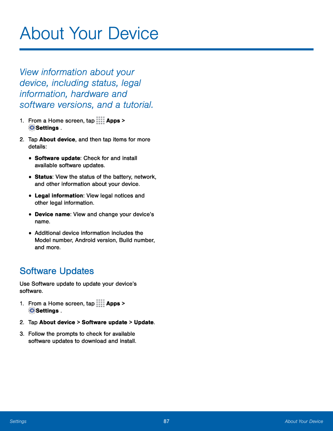 Software Updates Galaxy Tab 3 Lite Wi-Fi