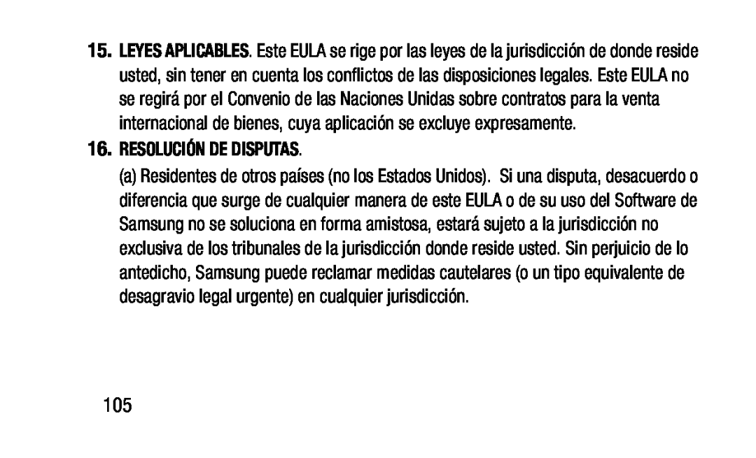 16.RESOLUCIÓN DE DISPUTAS