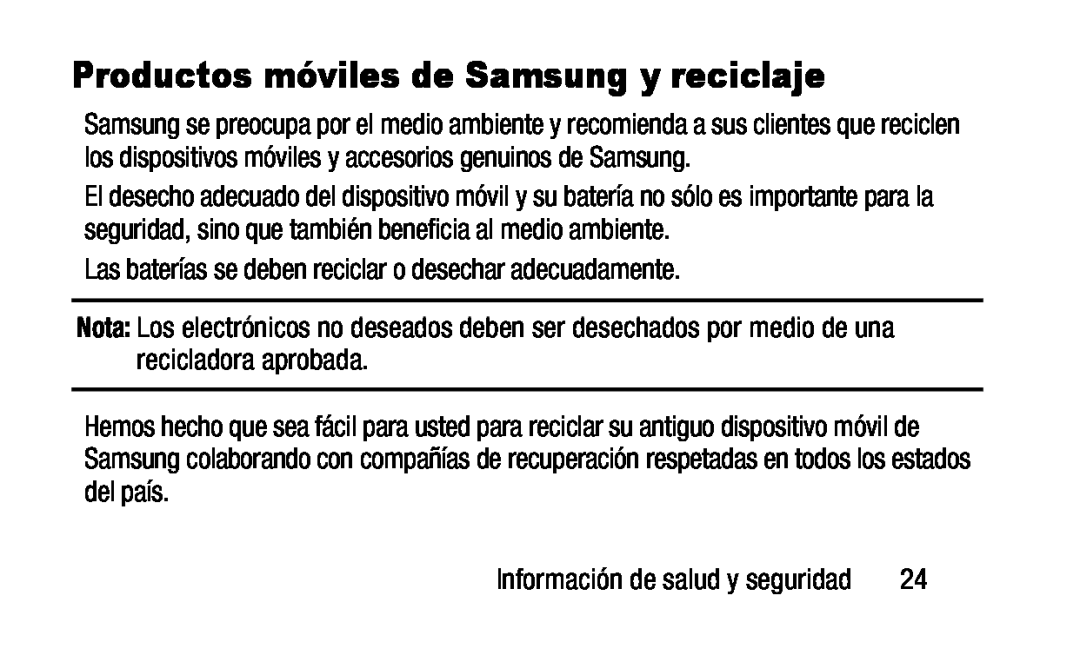 Productos móviles de Samsung y reciclaje Galaxy Tab 3 Lite Wi-Fi